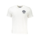 North Sails White Cotton T-Shirt -   -  North Sails.